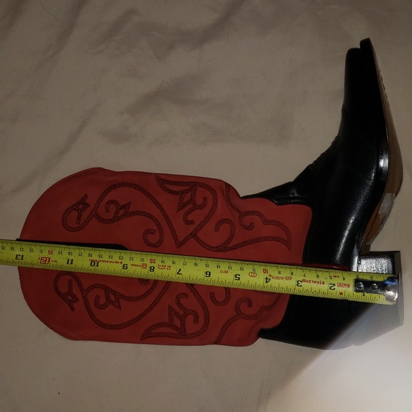 Nine West Evie western boot red Black 5 1/2 - Picture 13 of 15
